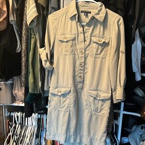 Banana republic beige dress